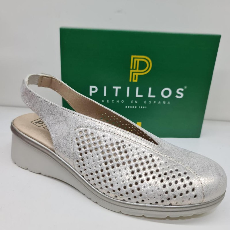 Cuña Pitillos Puntera Cerrada Mod  5743 