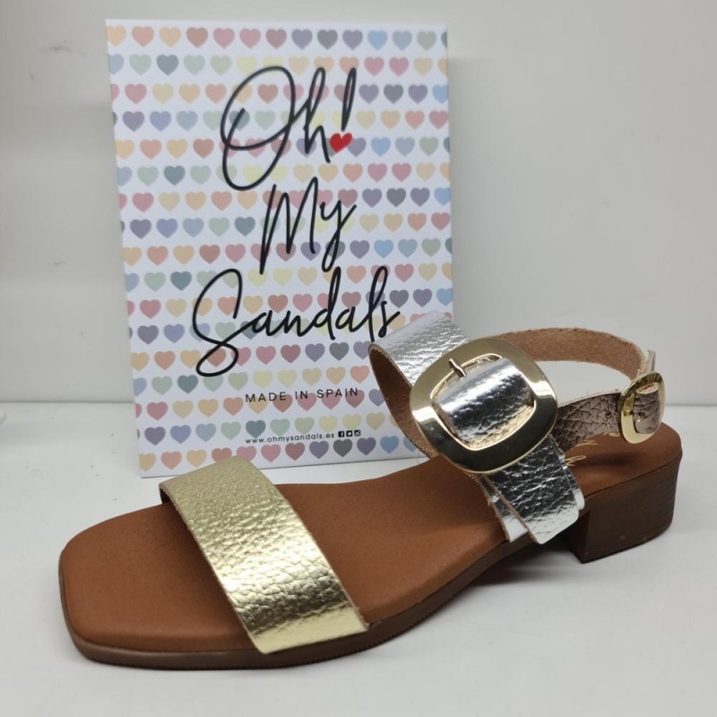 Sandalia Hebillas Mod  5346 Oh My Sandals  Sandalia Hebillas Mod  5346 Oh My Sandals