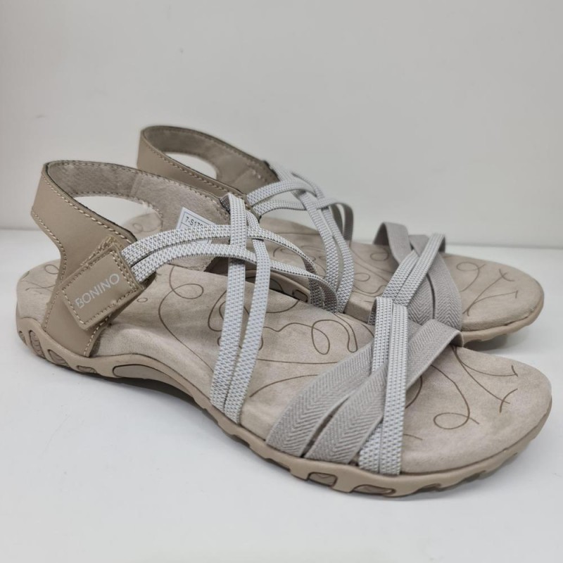 Sandalia Tiras Elasticas Mod  S1706 Bonino