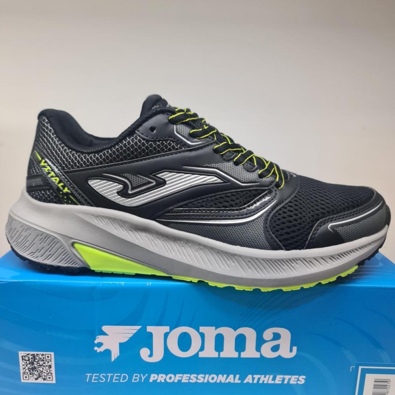 Deportivo Joma Vitaly Men 2434 Negro Amarillo