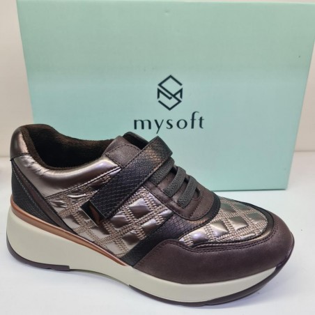 Zapato Casual Velcro Mod  24M540 Mysoft
