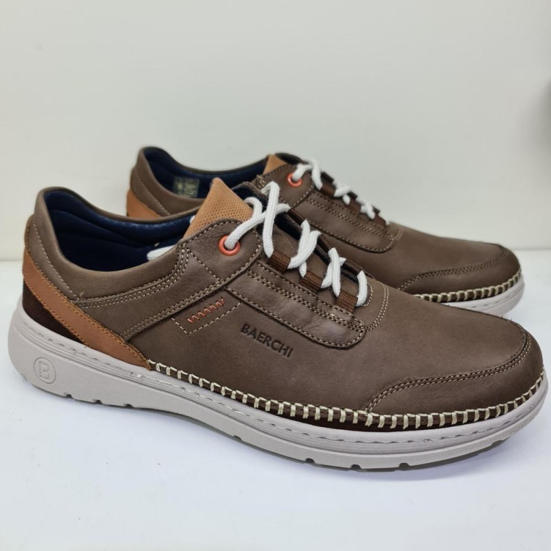 Zapato Casual Piel Baerchi Mod 3640