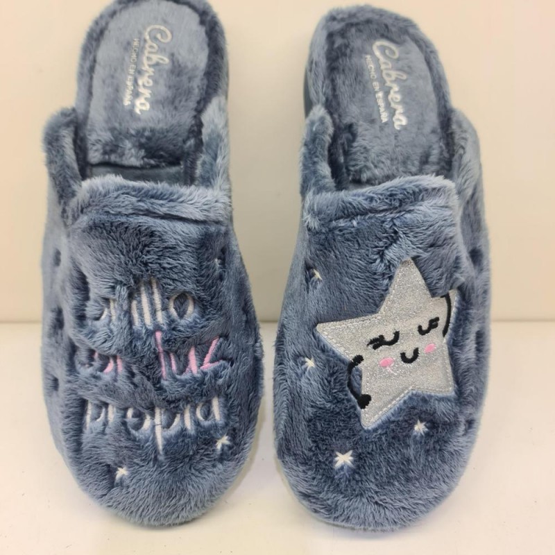 Zapatilla De Casa Estrella Mod  4511 Cabrera 