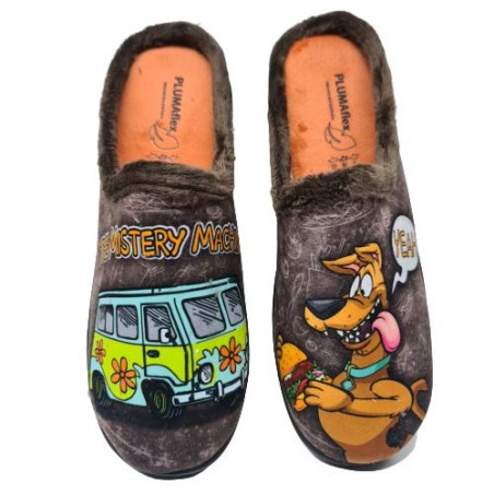 Zapatillas Casa Scooby Plumaflex 12229