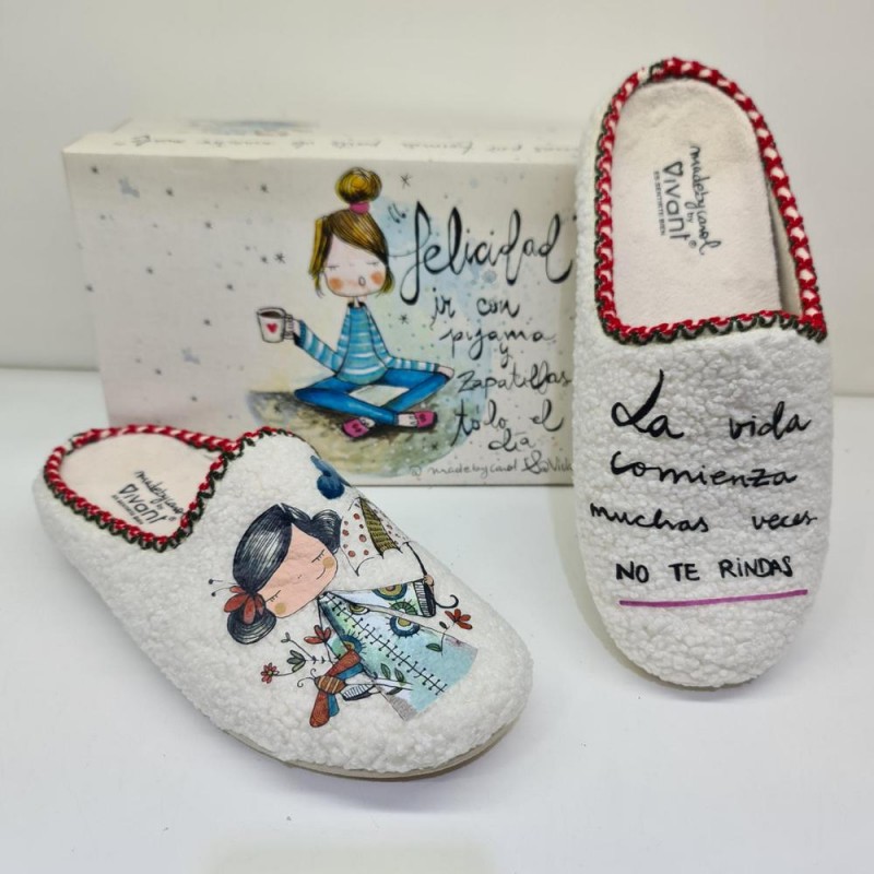 Zapatilla  Vivant La vida Comienza Muchas Veces35