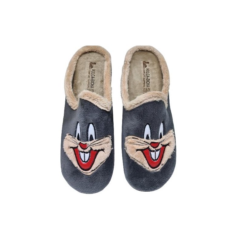 Zapatillas Casa  Bugs Bunny Vulca 4808 Zapatillas Casa  Bugs Bunny Vulca 4808