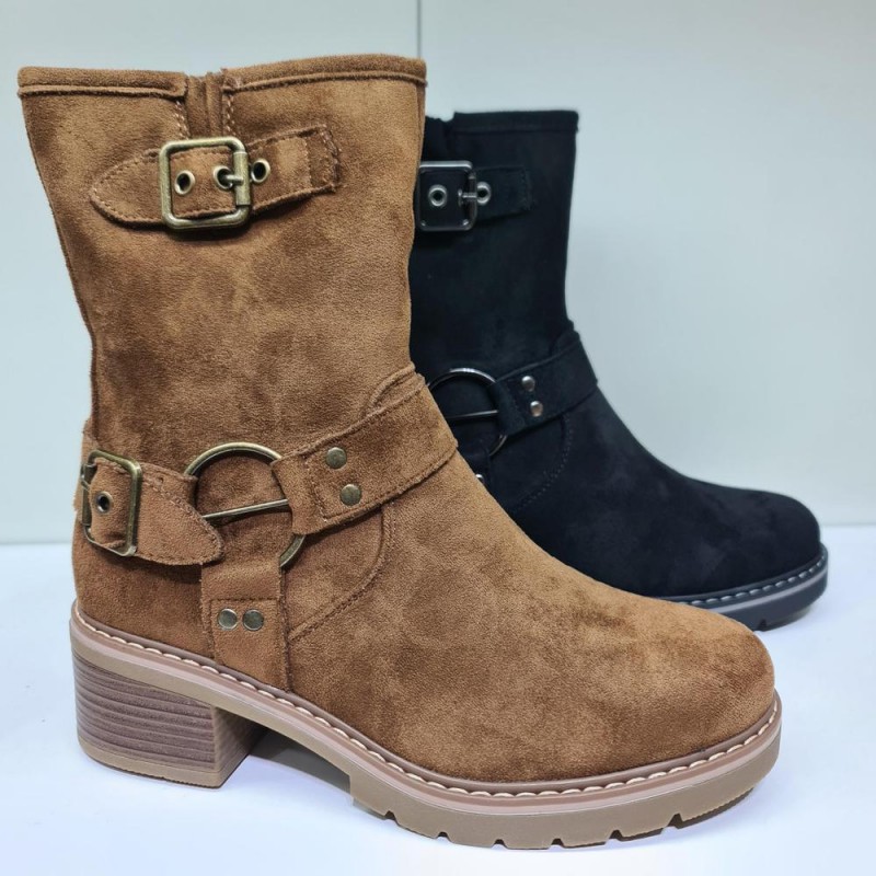 Bota Hebillas Mod  Yz24-010 Shoes