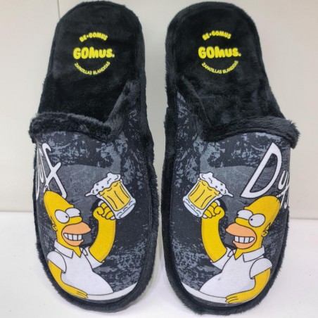 Zapatilla De Casa Simpson Mod  6628 Gomus