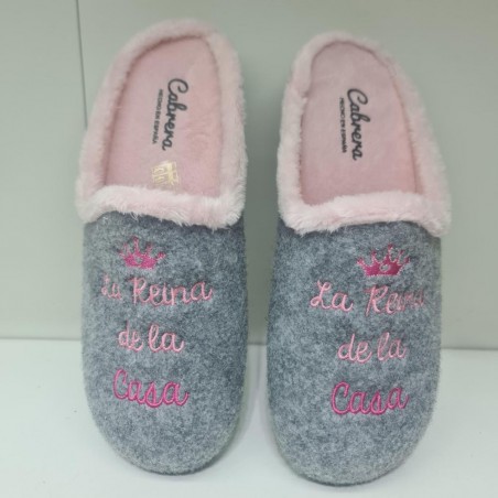 Zapatilla Casa La Reina De La Casa Mod  3029 Cabre