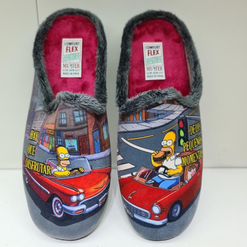 Zapatilla Simpson Coche Muyter 906