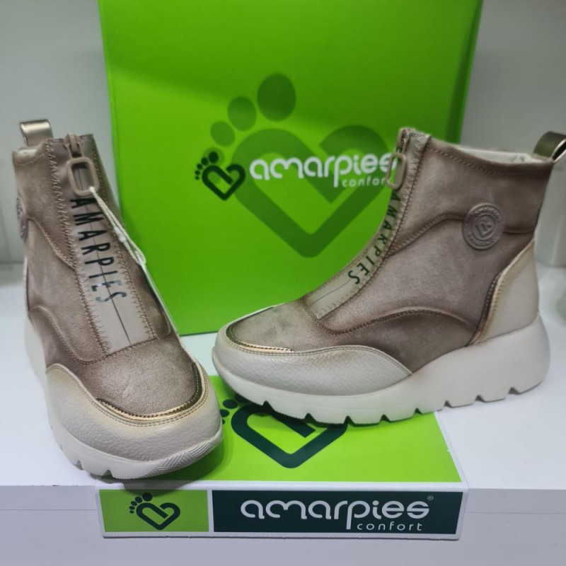 Bota Cremallera Emp Amarpies 27098