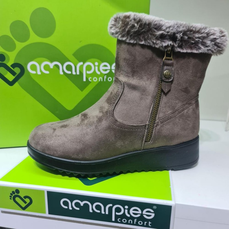 Bota Cremallera Amarpies AJH27166