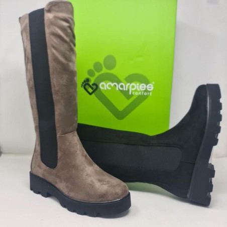 Bota Elastico Bamara Mod  Azs27217 Amarpies