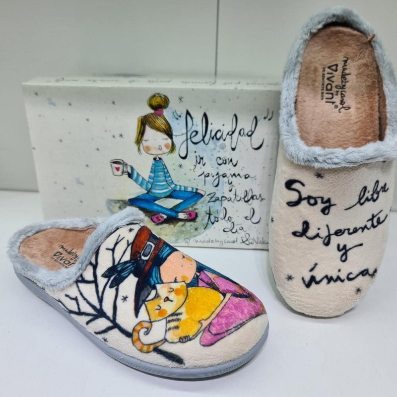 Zapatilla Bruja Vivant Mod 2450EVBE