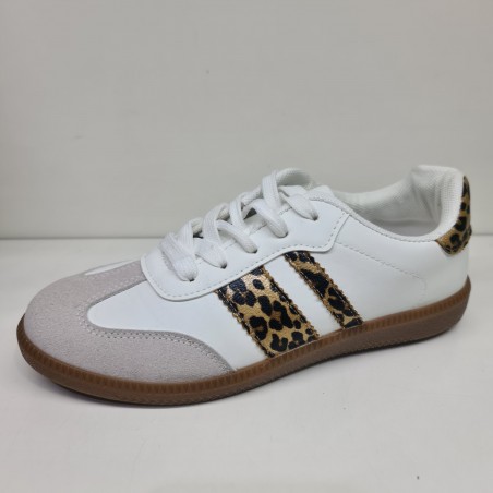 Zapatilla Casual Leopardo, Mod. k1731 D.K. 