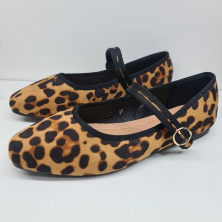 Sabina Hebilla Animal Print Leopardo 2023
