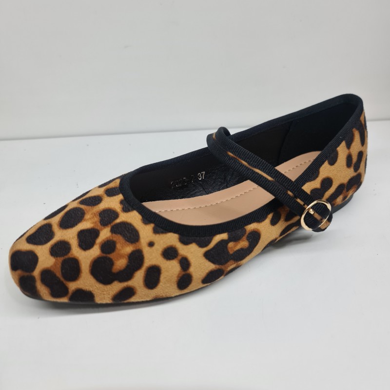 Sabina Hebilla Animal Print Leopardo 2023