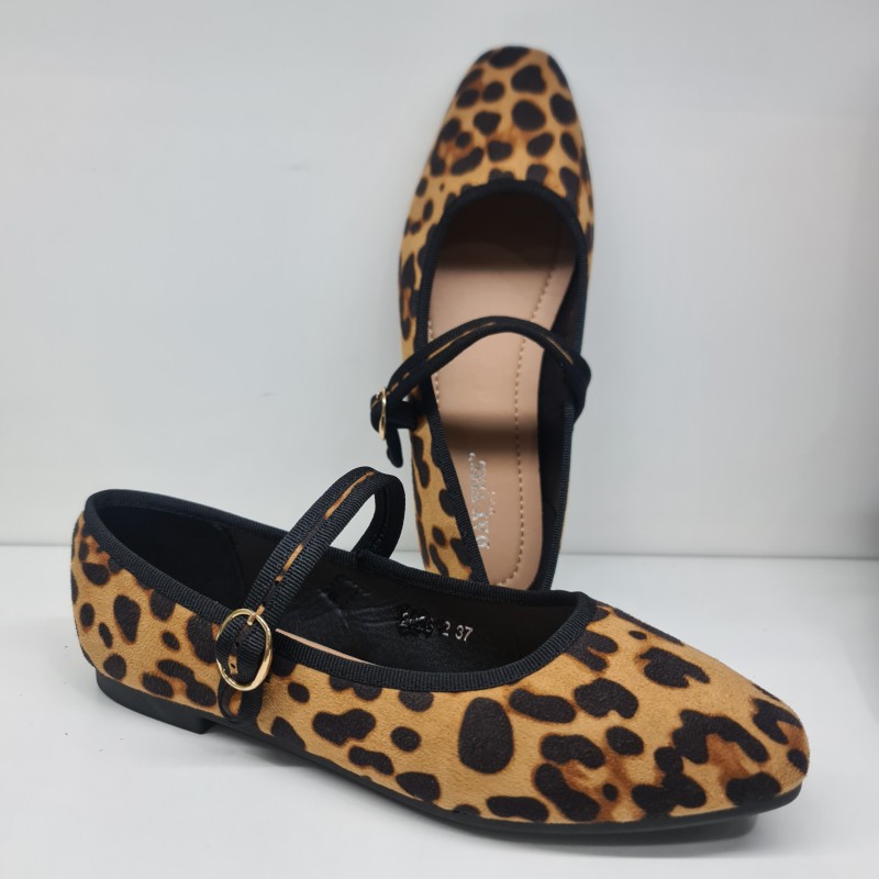 Sabina Hebilla Animal Print Leopardo 2023