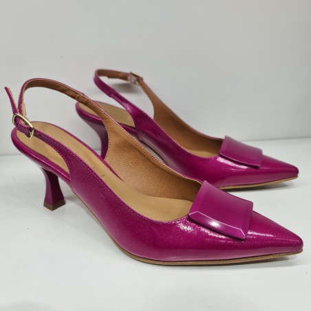 Stiletto Destalonado D. Vega 2619 Fuxia