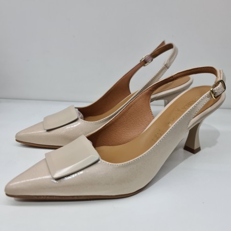 Stiletto Destalonado D.Vega 2619 Beig