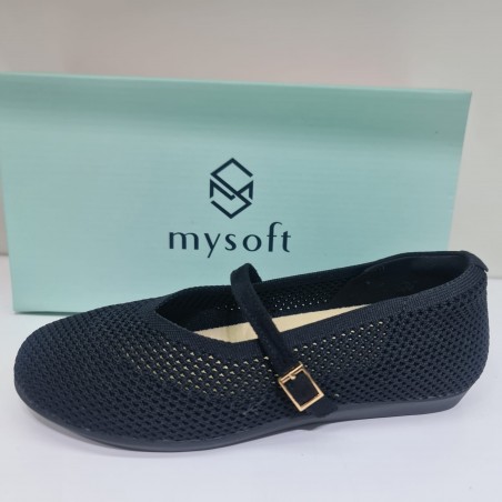 Zapato Tipo Mercedes Mysoft 25M082