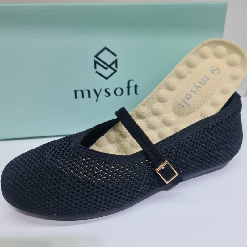 Zapato Tipo Mercedes Mysoft 25M082