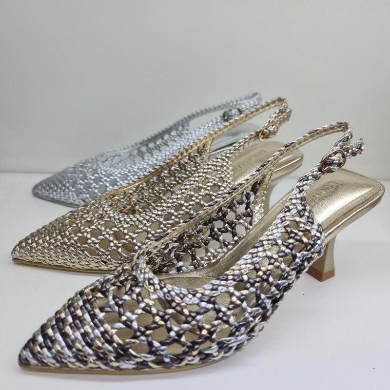 Stiletto Trenzado Buenarotti Mod A-3031