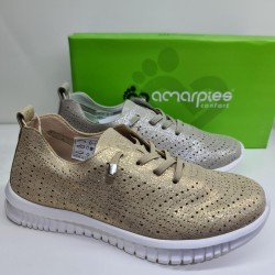 Zapatilla Cordón Elastico Mod  AOG28352 Amarpies