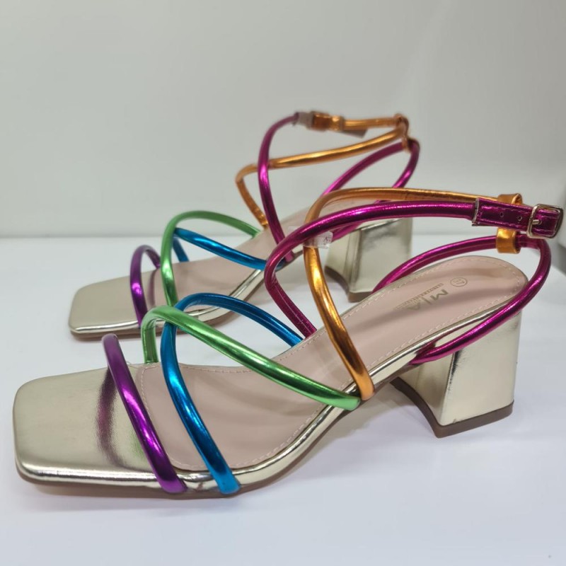 Sandalia Multi Tubular MMia