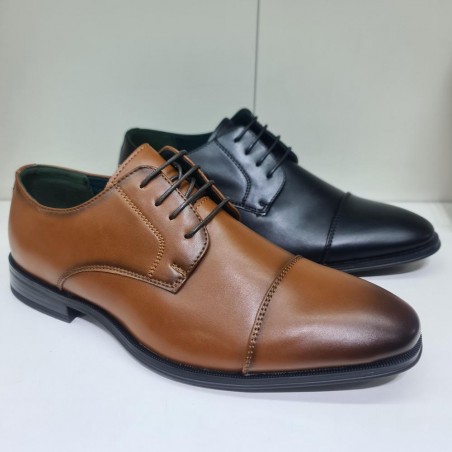 Zapato Vestir Cordones Mod  L3707 Leonal