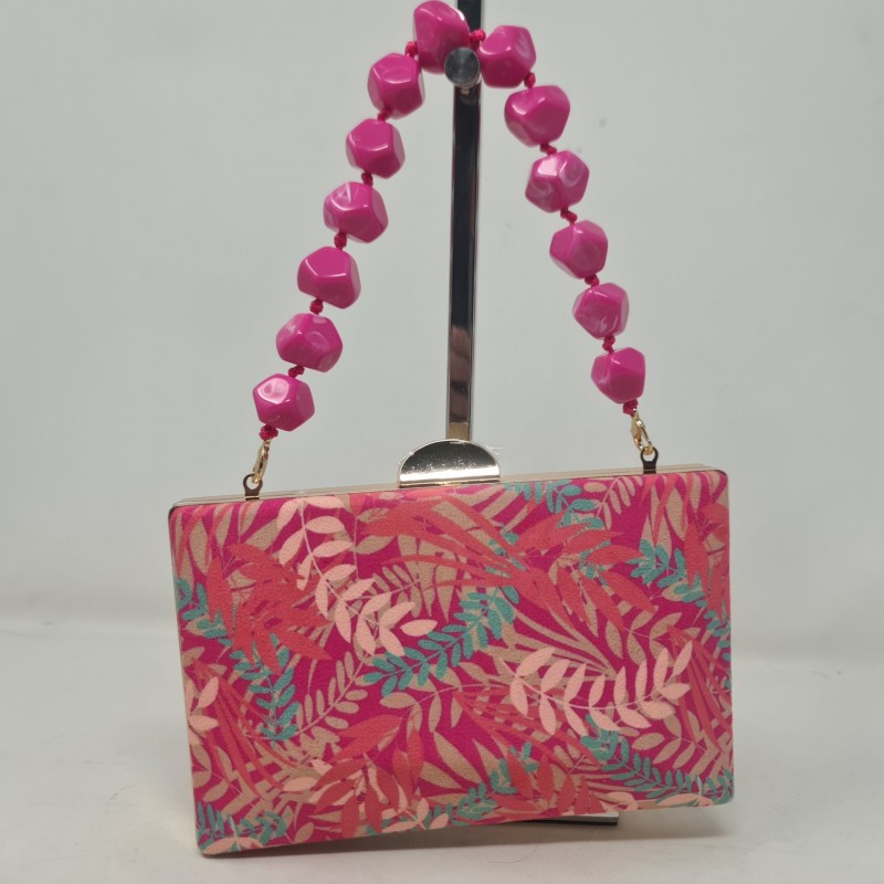 Clutch Hojas Modelo Ast20135 Lesina