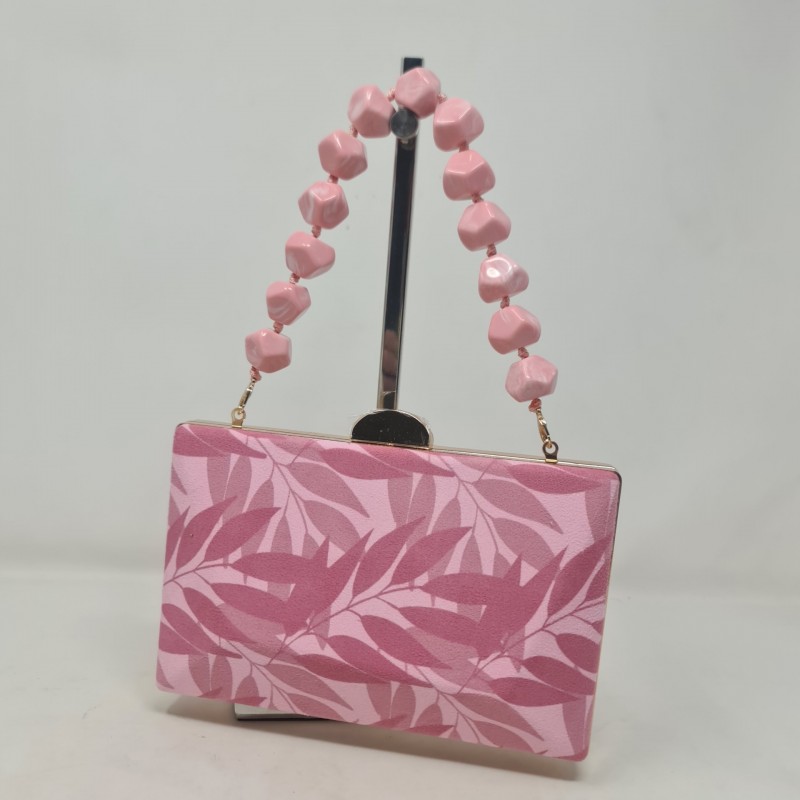 Clutch Hojas Modelo Ast20135 Lesina
