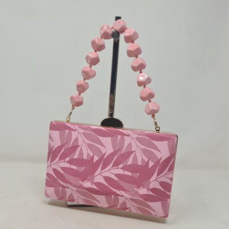 Clutch Hojas Modelo Ast20135 Lesina
