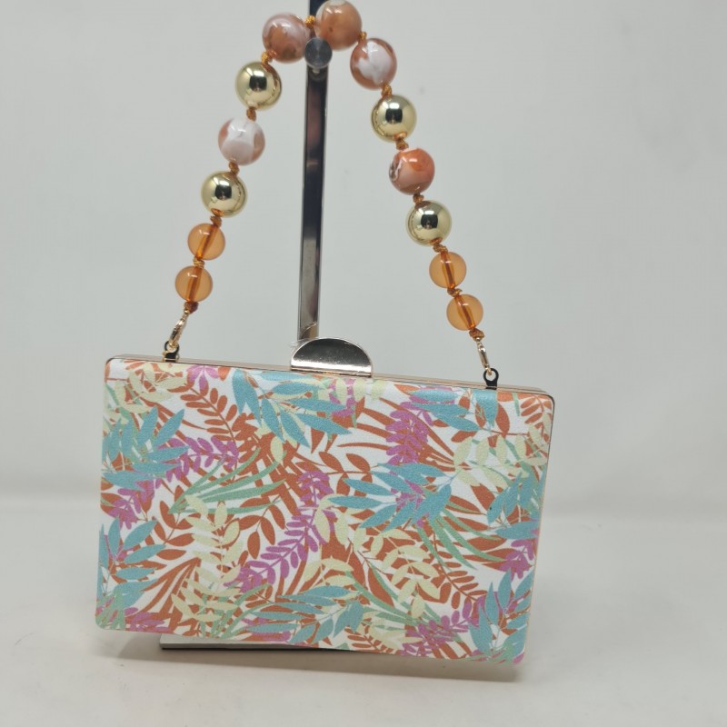 Clutch Hojas Modelo Ast20135 Lesina