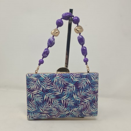 Clutch Hojas Modelo Ast20135 Lesina
