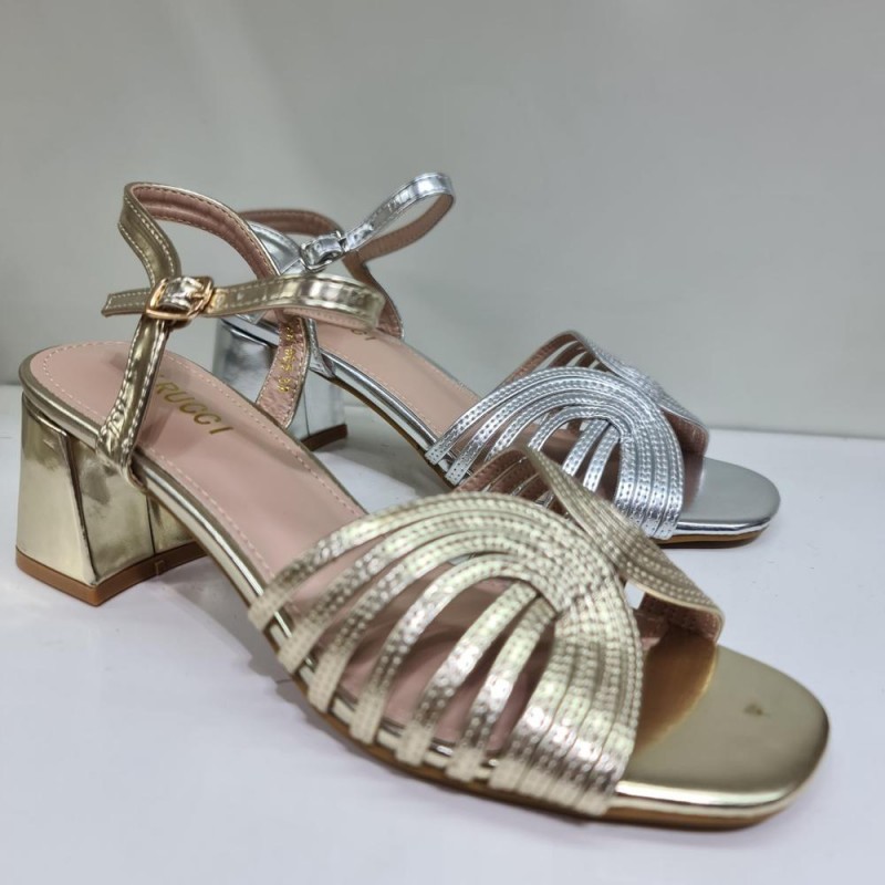 Sandalia Tiras Tacón Mod  Vra-805 Virucci