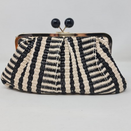 Cartera De Rafia, Mod. Ast20555 