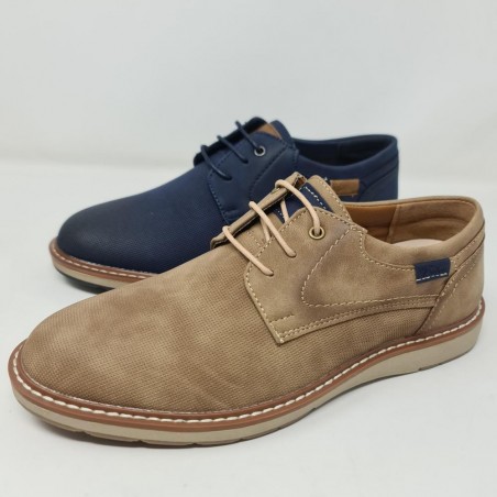 Zapato Cordón Casual  Mod  Ntb247 Boliou