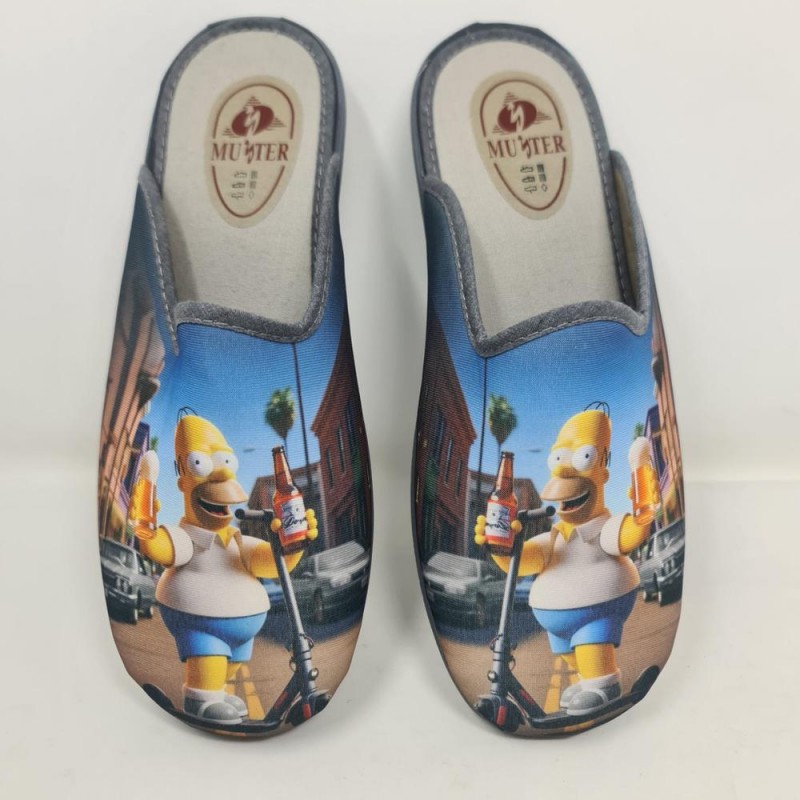 Zapatilla De Casa Patinete Mod  212 Muyter