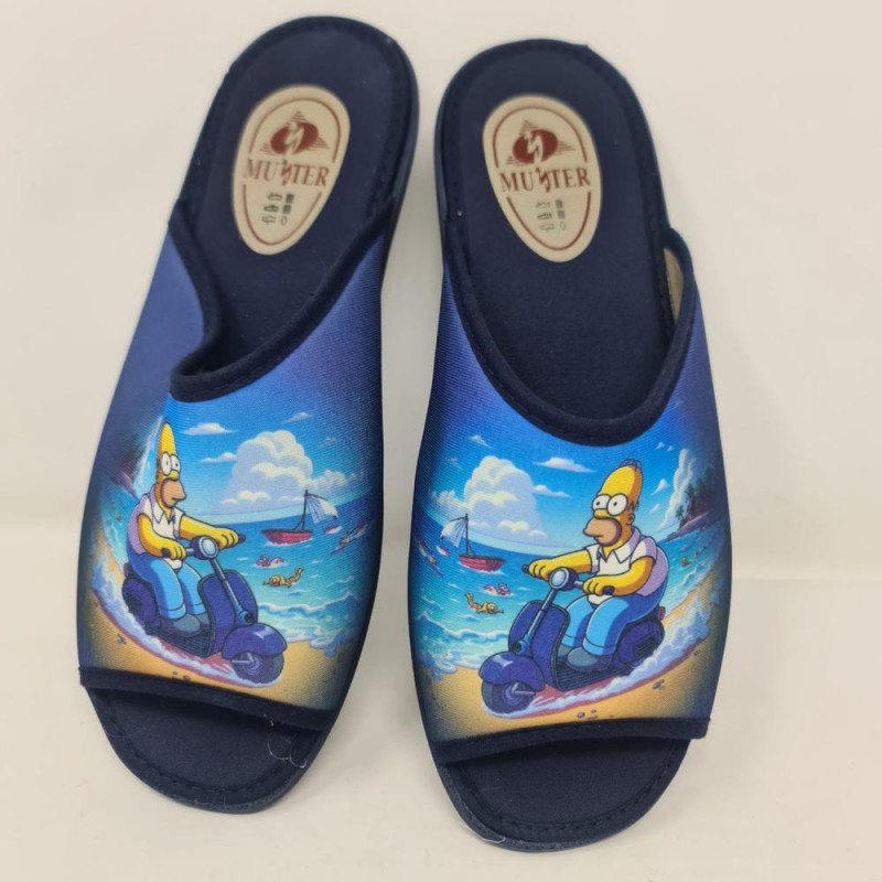 Zapatilla De Casa Vespa  Mod  231 Muyter