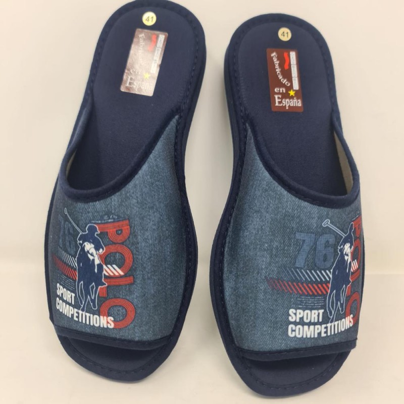 Zapatilla Casa Descubierta Polo M 48