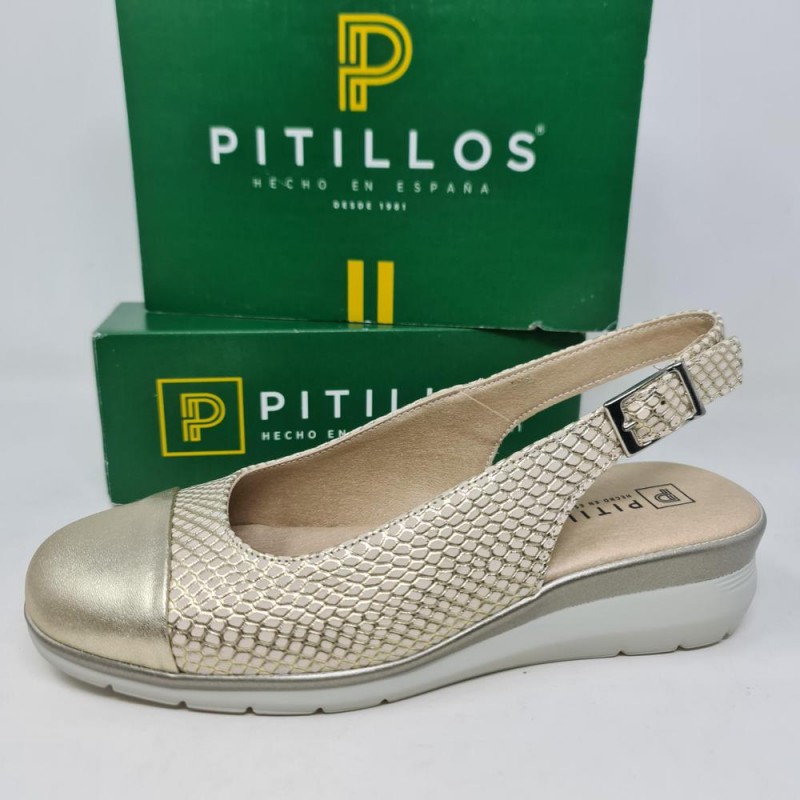 Zapato Cuña Pitillos MOD 10374 
