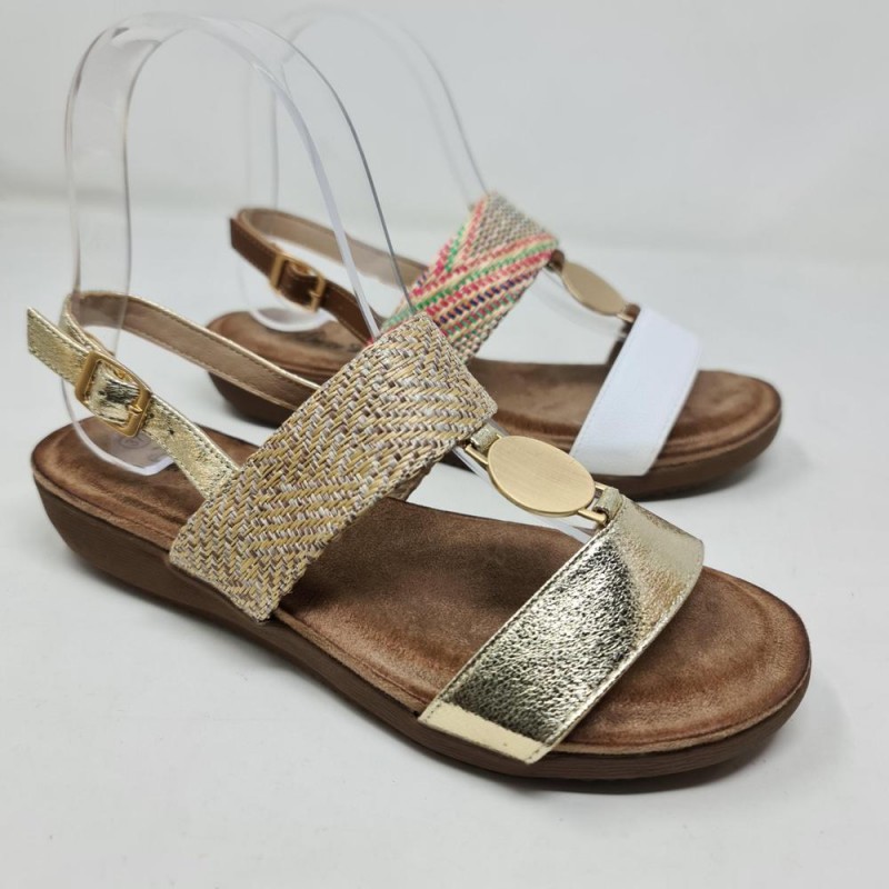 Sandalia Círculo Mod Hl8826 Barke Walk