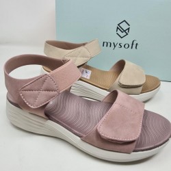 Sandalia Cómoda Velcro My Soft MOD 25M364