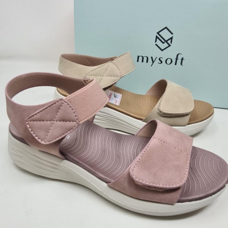 Sandalia Cómoda Velcro My Soft MOD 25M364