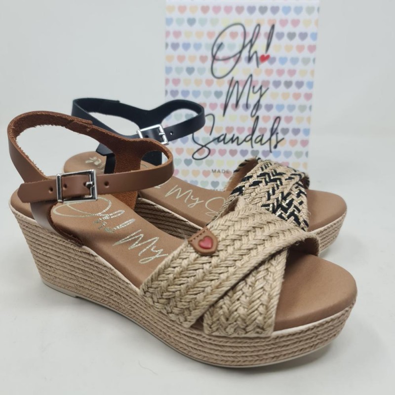 Sandalia Cruzada  Mod  5724  Oh My sandals Sandalia Cruzada  Mod  5724  Oh My sandals