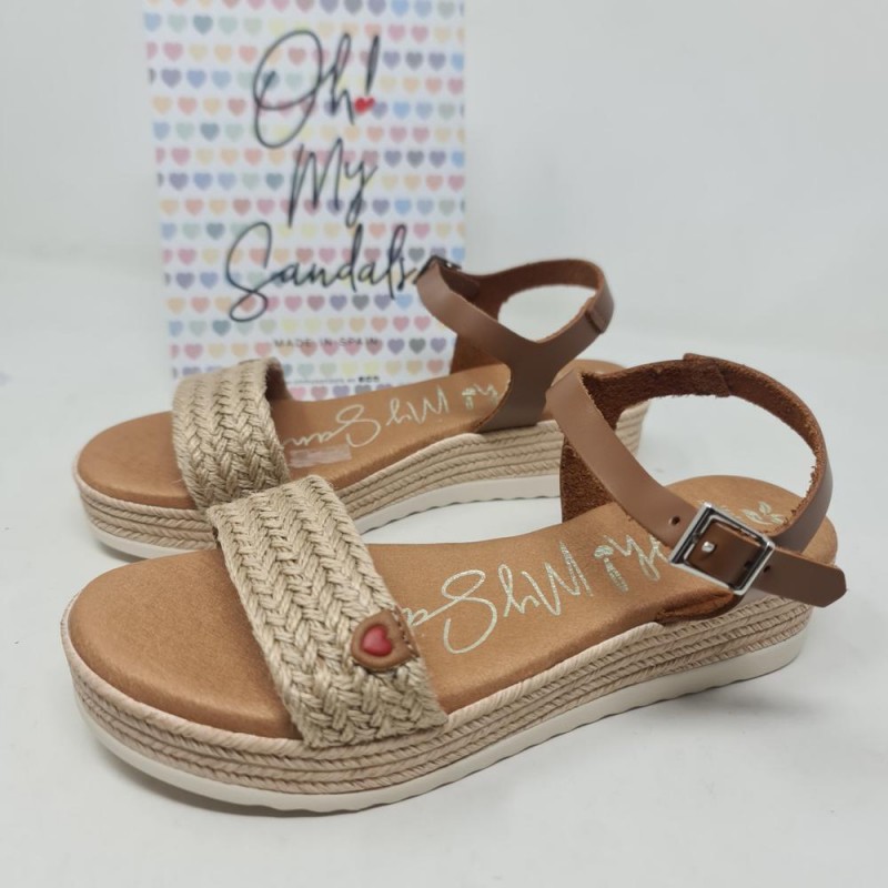 Sandalia Rafia Mod  5691 Oh My Sandals Sandalia Rafia Mod  5691 Oh My Sandals