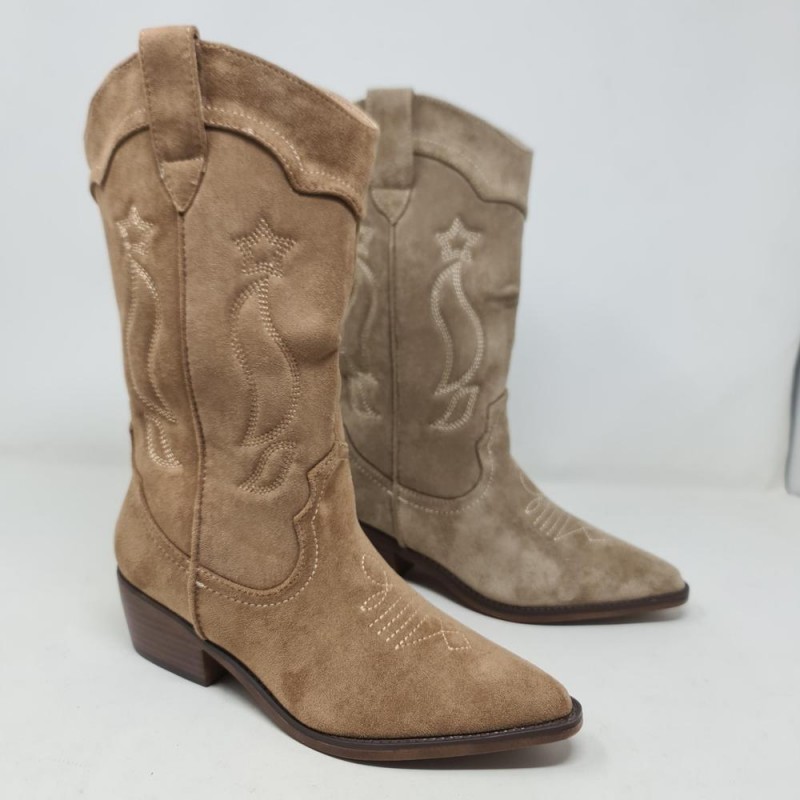 Bota Tejana Veronica Mod  K5080 Alta Moda