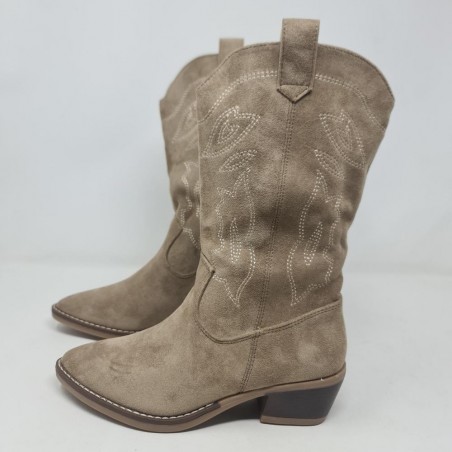 Bota Tejana Patricia Mod  Y 3627 Alta Moda