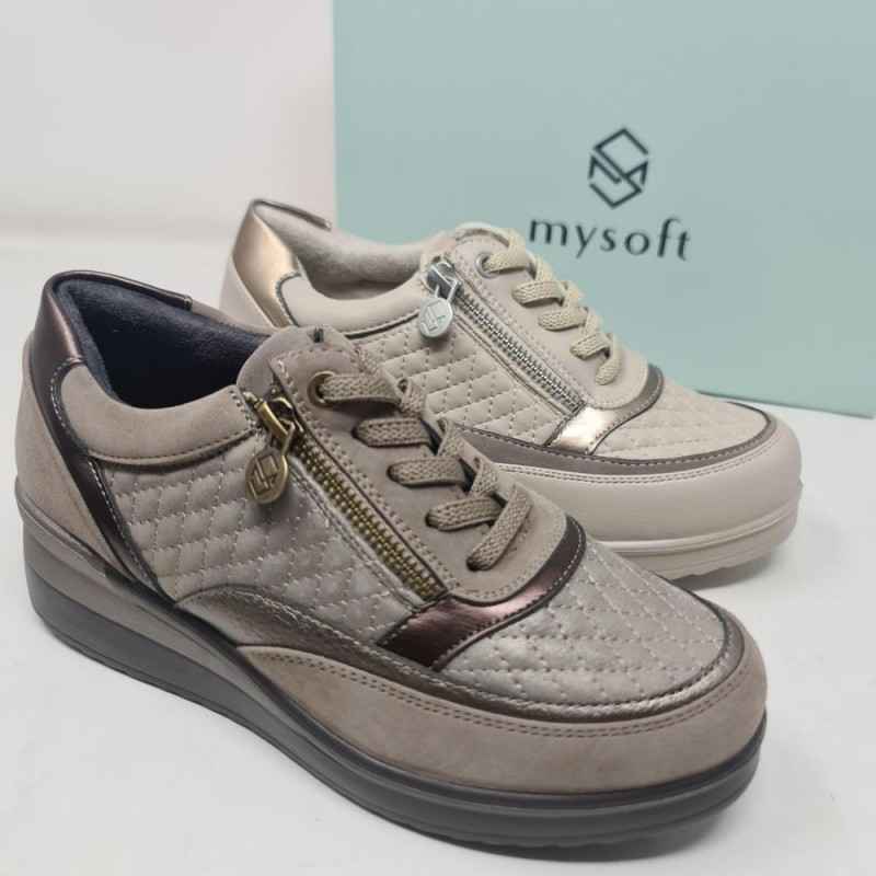 Zapato Confort Guateado Mod  25M571 Mysoft 